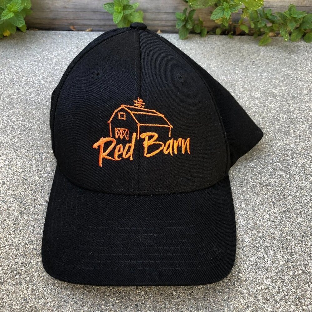 RICHARDSON Red Barn Fitted Hat Men's S/M Pro 585 Baseball Cap Flex Fit​​